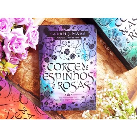 Livro Corte De Espinhos E Rosas Vol Shopee Brasil