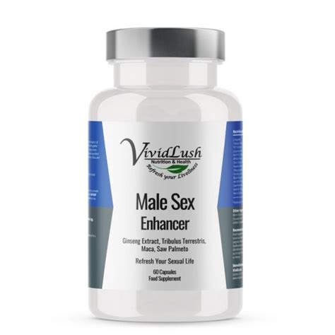 Male Sex Enhancer Supplements Vividlush Tablets Herbal Blend