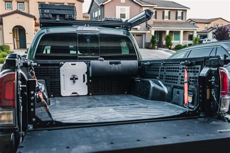 Cali Raised LED Bed Molle Panels For Tacoma Install Review