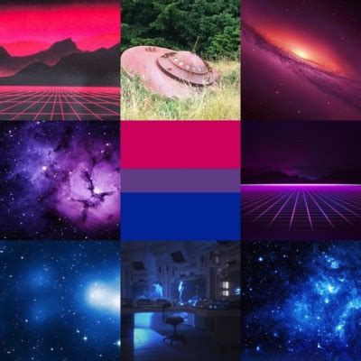 Bisexual Moodboard With Sci Fi And Galaxy Themes F Tumbex