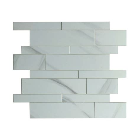 Panel Cienny Samoprzylepny Dekoracyjny Pcv White Marble Fllow W