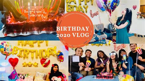 My 2020 Birthday Vlogbirthday 2020special Birthday Celebrationindian