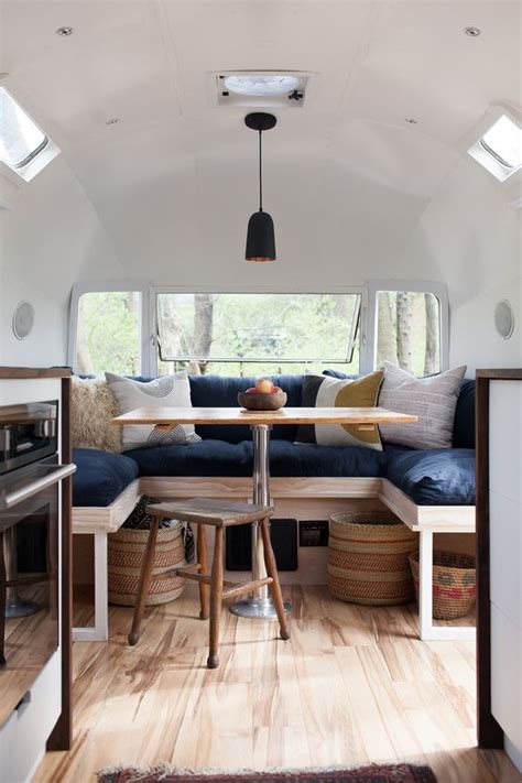 35 Stylish and Gorgeous Airstream Interior Design Ideas that Will Keep ...