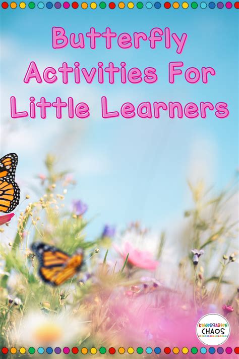 Butterfly Activities For Little Learners - Kindergarten Chaos Butterfly Activities For Little ...