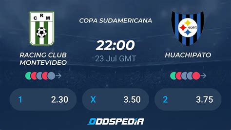 Racing Club Montevideo Vs Huachipato Predictions Odds Live Score Stats