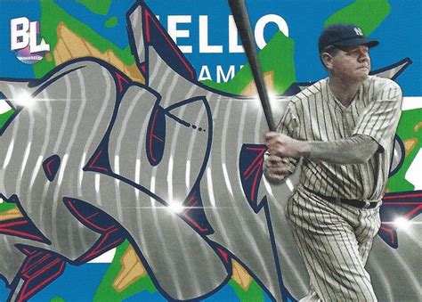 2023 Topps Big League Roll Call Wildstyle Edition RC 13 Babe Ruth