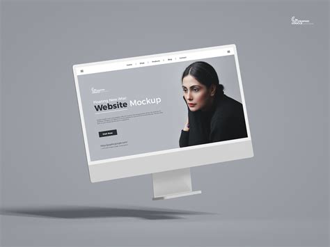 Free Website Mockup Behance