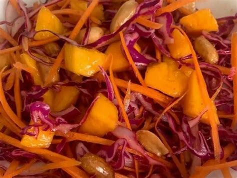 Vegetarian Purple Cabbage Salad Sharethecook