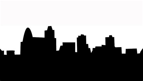 City Skyline Silhouette Clip Art - ClipArt Best