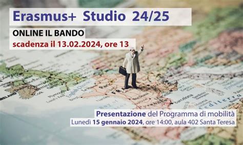 Bando Di Mobilit Erasmus Per Studio A A News Scuola Di