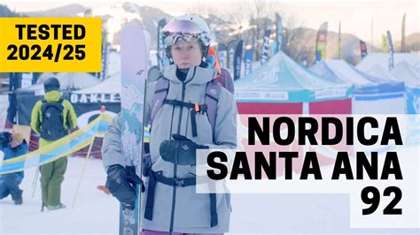 NORDICA SANTA ANA 92 - Ski Test Review - YouTube