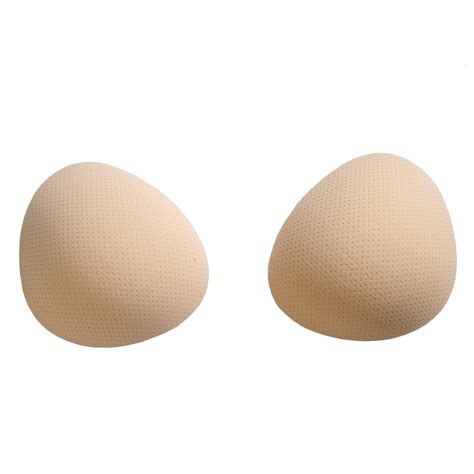 Triangle Push Up Breathable Foam Moulded Bra Padding Inserts Swimwear Bra Cup Lingerie And