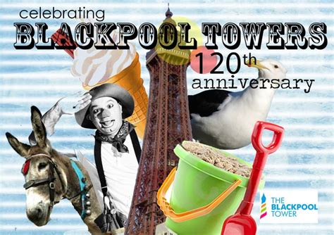 Blackpool Towers 120th Anniversary Poster