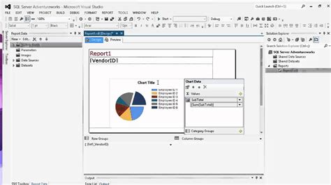 Creating A Chart In Microsoft Ssrs Sql Server Reporting Services