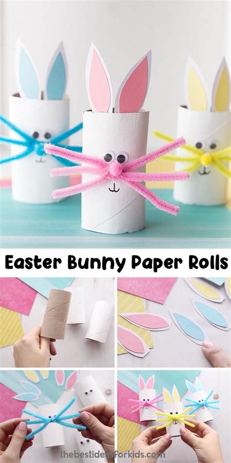 Create A Delightful Toilet Paper Roll Bunny Craft For Easter