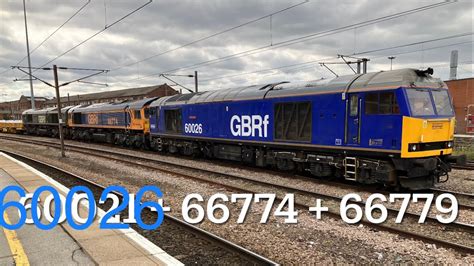 Gbrf At Doncaster Railway Station Youtube