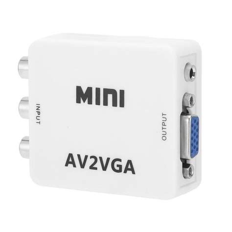 Convertisseur Vga Vers Vid O Qiilu Mini Convertisseur Hd P