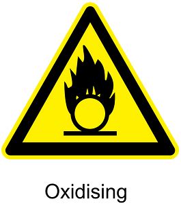 Oxidising Warning Sign Free Vector Clipart Images On Creazilla