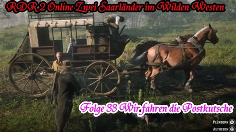 Red Dead Redemption Online Zwei Saarl Nder Im Wilden Westen Folge