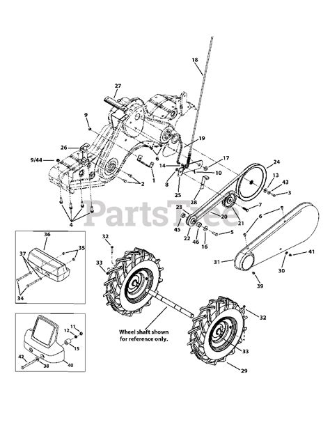 Cub Cadet Rt Tiller Parts Diagram Cristyyaldz