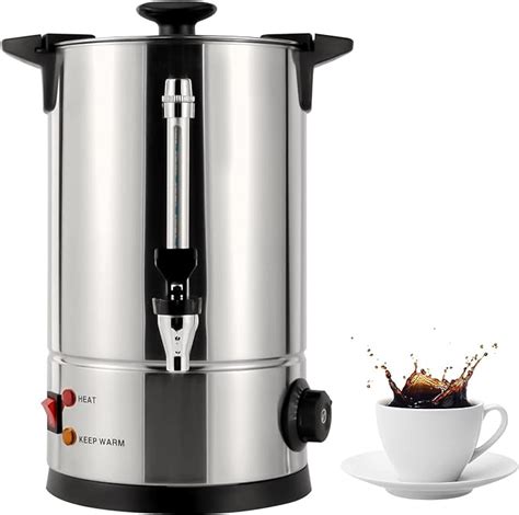 Amazon Cup Fast Brew Commercial Coffee Urn Stainless Steel