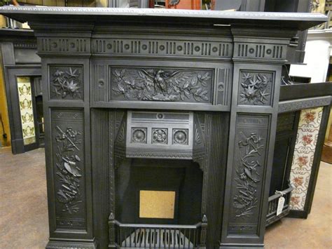 Lc Victorian Eagle Large Combination Fireplace Old Fireplaces