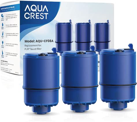 Aqua Crest Nsf Certified Water Filter Replacement For All Pur® Pur®plus Faucet Filtration