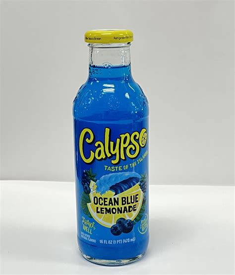 Calypso Ocean Blue Lemonade 16oz