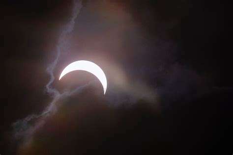 Solar Eclipse In New York City New York Sydel Fanechka