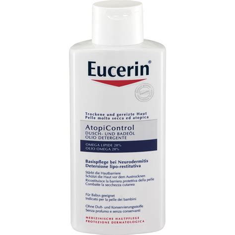 Eucerin AtopiControl Dusch und Badeöl 400 ml PZN 8454775