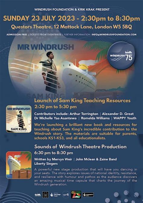 Windrush 75 Sam King Mbe Teaching Resources And Windrush Theatre