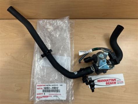 20 23 CAMRY 20 23 RAV4 2 5L COOLANT BYPASS HOSE 16261 F0012 GENUINE