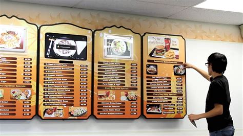 Menu Board System Custom Menu Boards Digital Led Classic Youtube