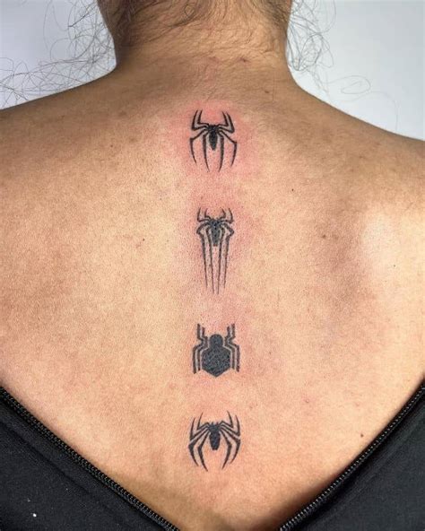 Spiderman Symbol Tattoo Ideas