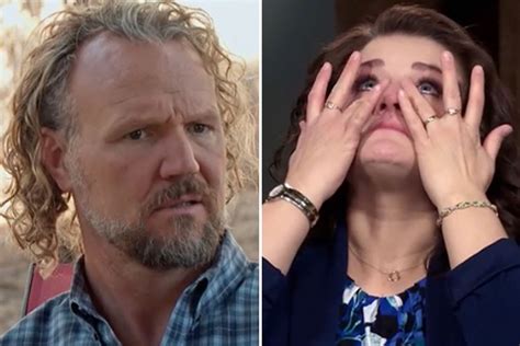 Sister Wives Robyn Brown Breaks Down In Tears And Slams Claims Shes