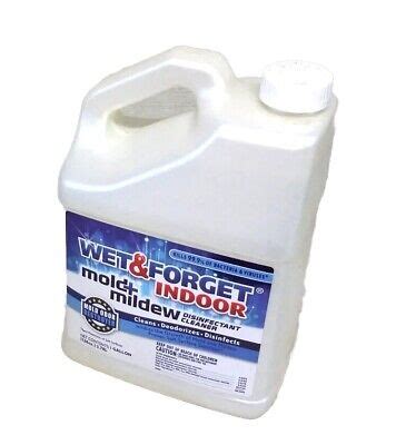 Wet Forget Indoor Mold Mildew Disinfectant Cleaner Gallon Ebay