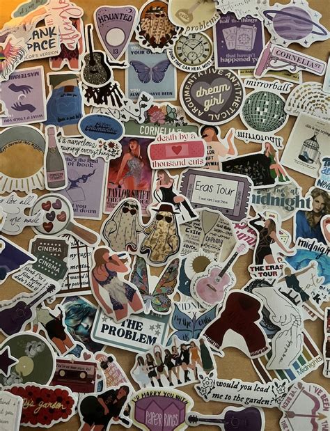 50 Special Sticker Inspired Taylor Swift Taylors Version The Eras Tour