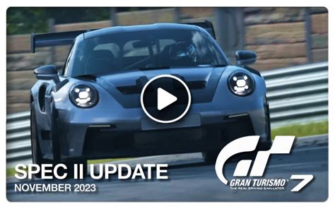 Gran Turismo November Spec Ii Update Details Bsimracing