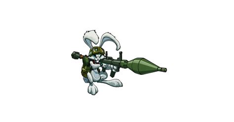 Bazooka Bunny - Gregory Titus - T-Shirt | TeePublic