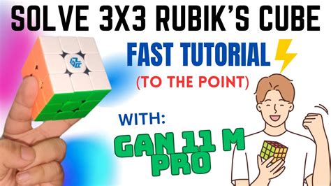 Solve 3x3 Rubik S Cube For Dummies Fast Tutorial To The Point