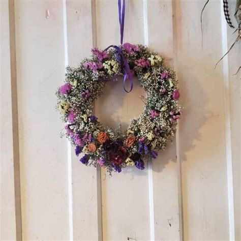 Babys Breath Wreath - Etsy