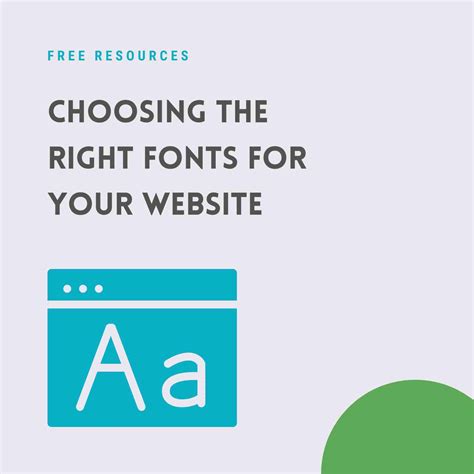 Choosing The Right Fonts For Your Website