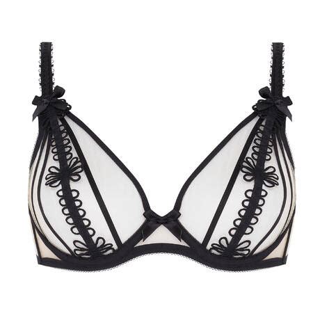 Agent Provocateur 3 Pieces Lingerie Set Coletta Black Sand