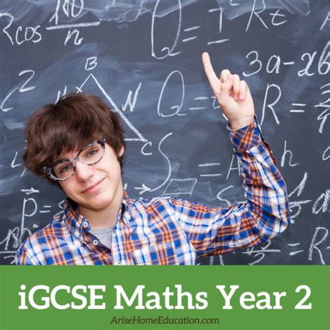 Igcse Maths Year Arise Home Education