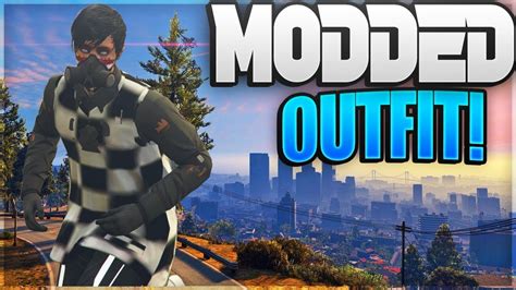 Gta Online How To Create A Male Modded Outfit With Checkerboard