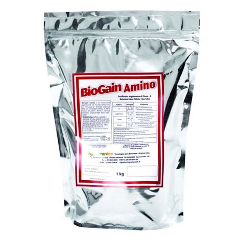 BioGain Amino Fertilizante em pó aminoácidos de ação