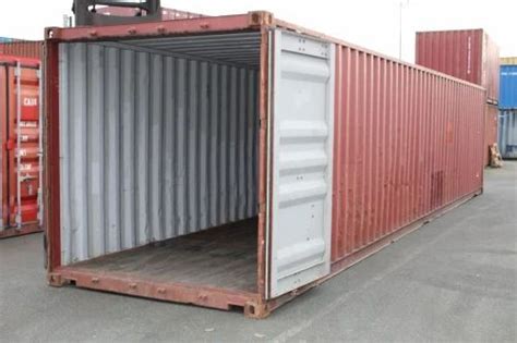 Feet Galvanized Steel Used Cargo Container At Rs Piece In