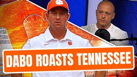 Josh Pate On Dabo Swinney S Tennessee Comments Late Kick Cut Youtube