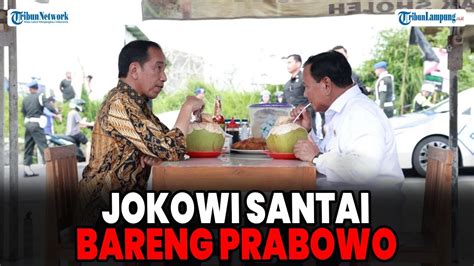 JOKOWI MAKAN BAKSO BARENG PRABOWO SEOLAH TAK PEDULI DISERANG SOAL