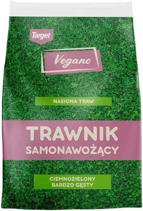 TRAWA MIESZANKA TRAW TARGET VEGANO TRAWNIK SAMONAWOŻĄCY NASIONA TRAWY 4